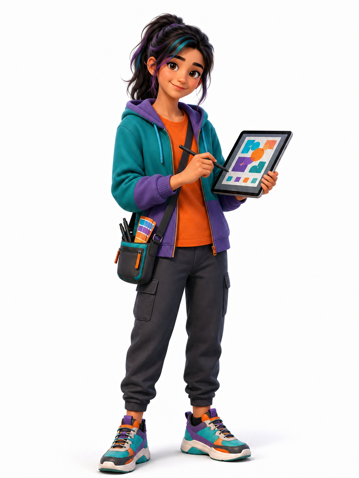 Digital Designer, a friendly Alongkind AI companion for creating