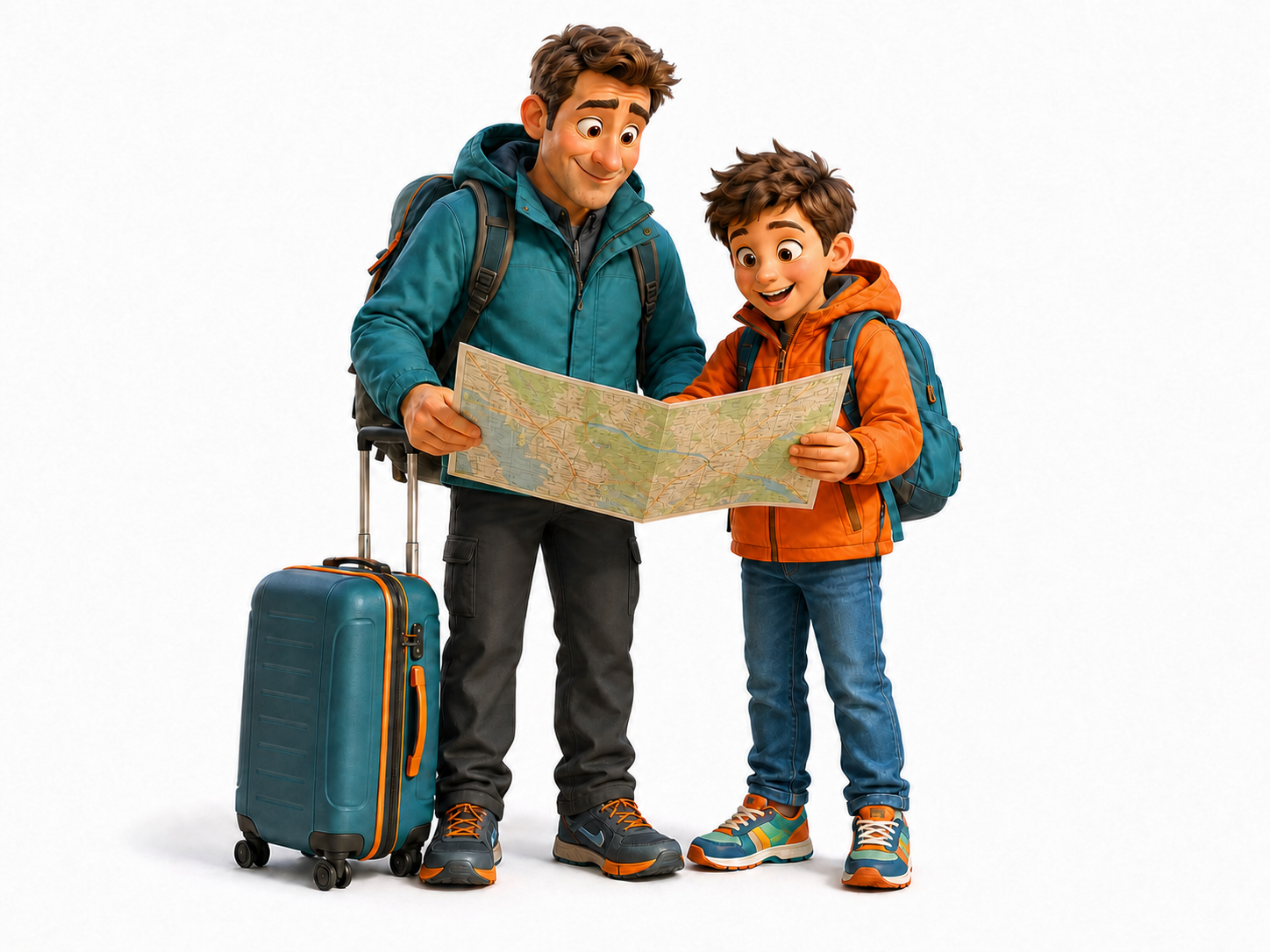 Family Travellers, a friendly Alongkind AI companion for travelling